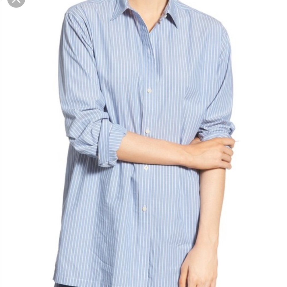 EUC MADEWELL Aoyama Cotton Tunic button down